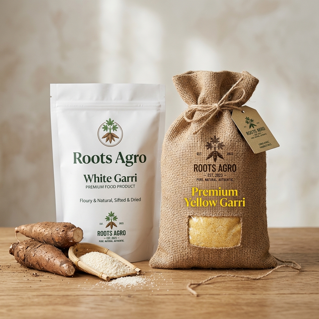 Roots Garri (White)